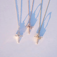 Eterna Crown & Cross Necklace™