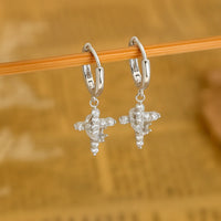 Eterna Crown & Cross Earrings™