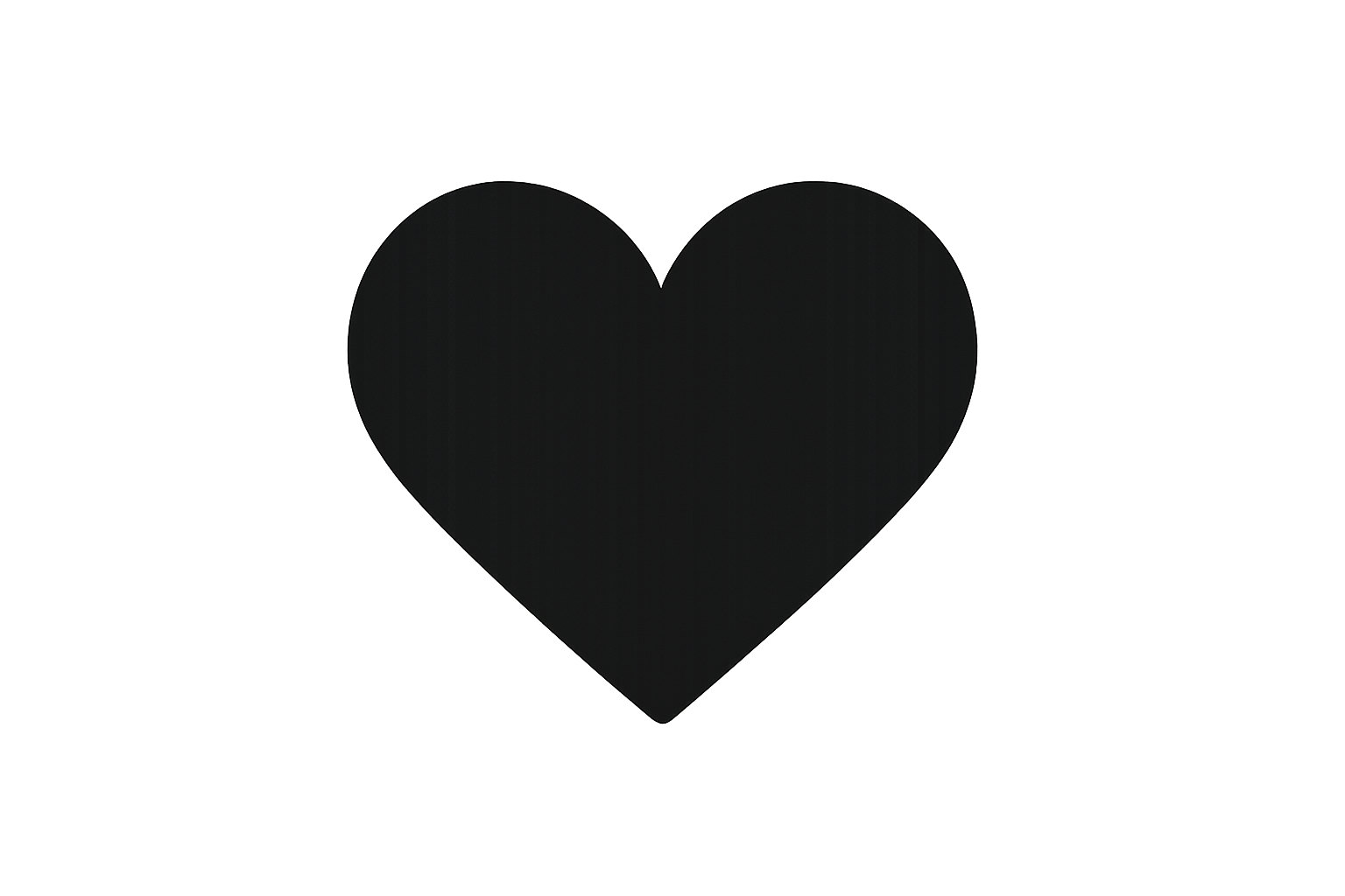 Heart icon for icon section 